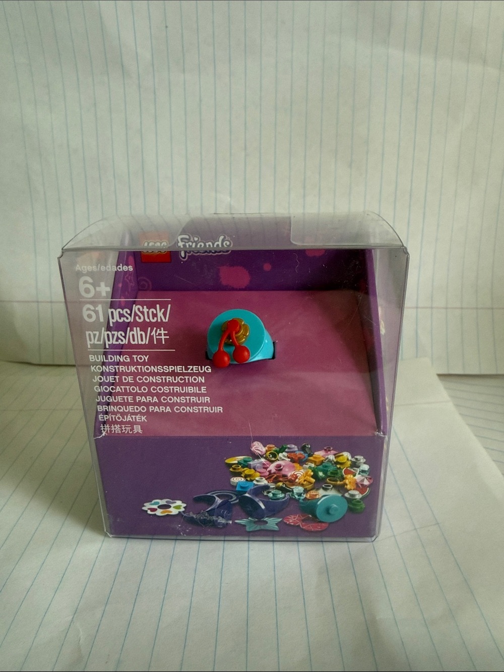 BNIB LEGO 853780 Lego Friends Creative Ring - Jewellery Building Toy